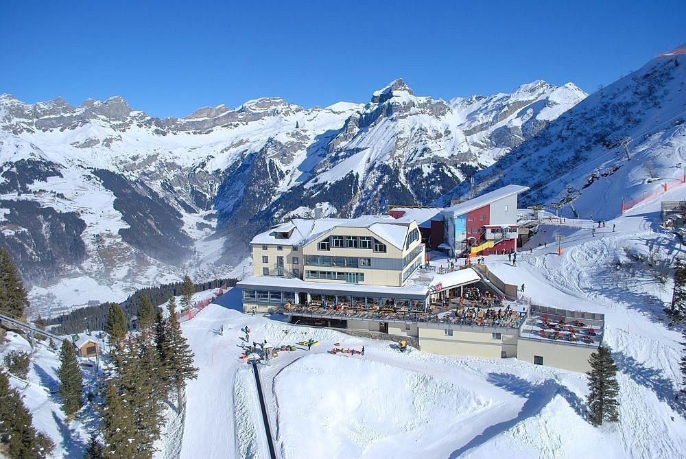 Berghotel Truebsee - Accessible Only By Cable Car Engelberg Luaran gambar