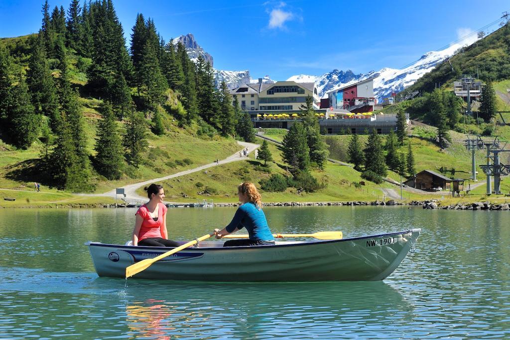 Berghotel Truebsee - Accessible Only By Cable Car Engelberg Luaran gambar