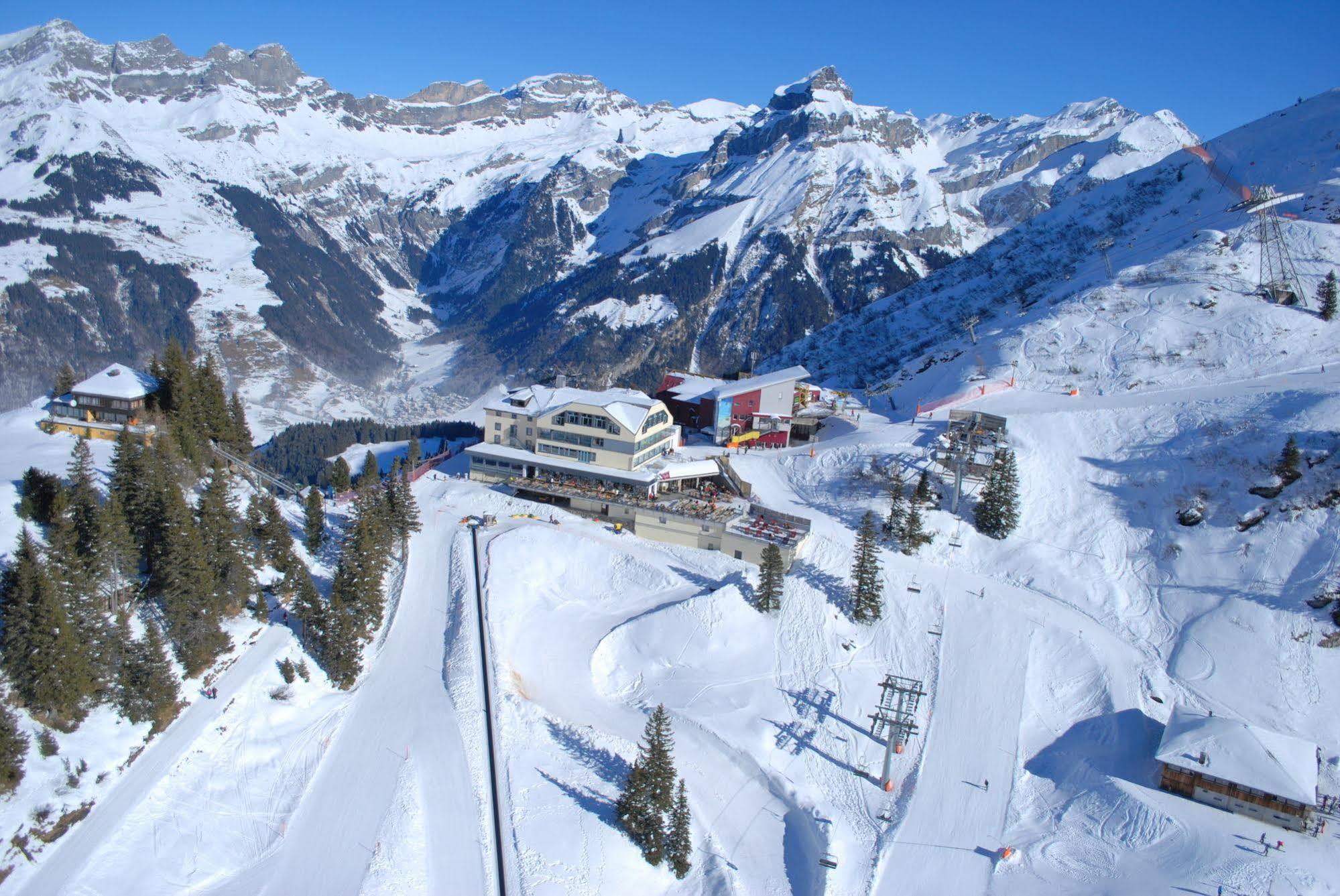 Berghotel Truebsee - Accessible Only By Cable Car Engelberg Luaran gambar