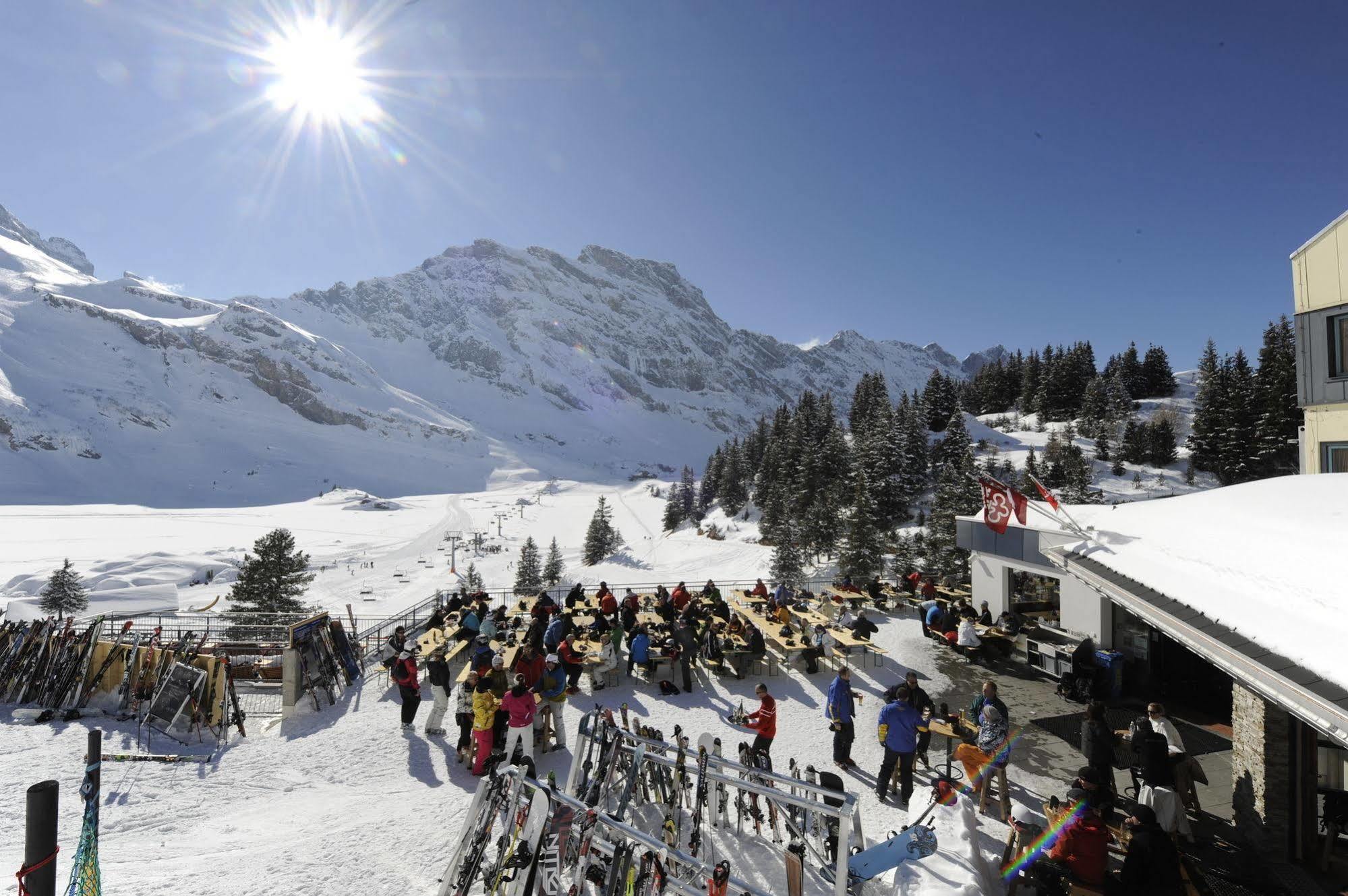 Berghotel Truebsee - Accessible Only By Cable Car Engelberg Luaran gambar