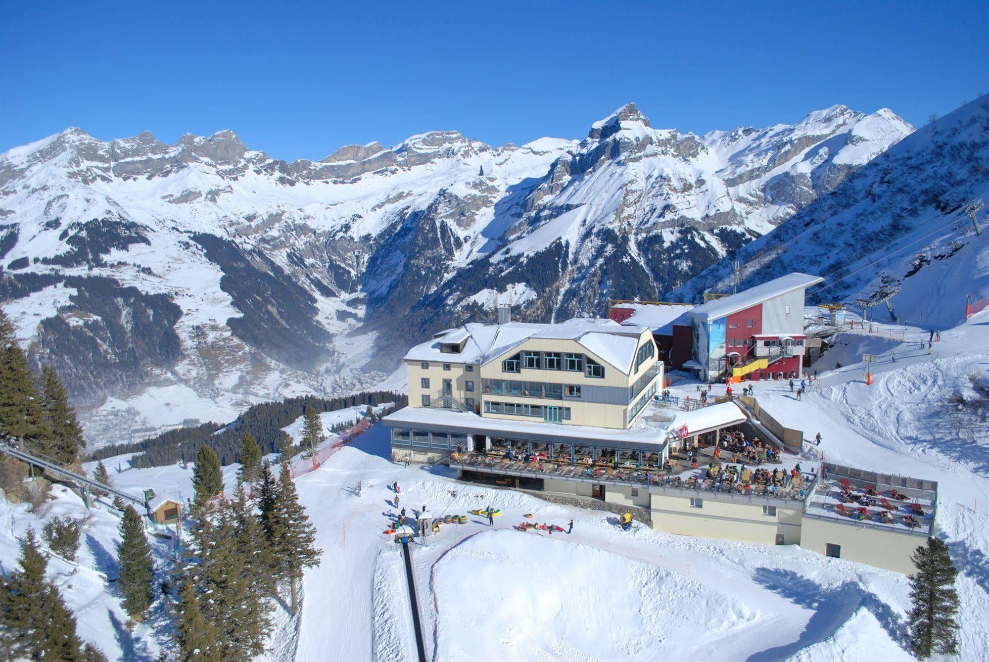 Berghotel Truebsee - Accessible Only By Cable Car Engelberg Luaran gambar